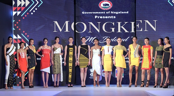 Models displaying the Mongken Spring Summer Collection 2020